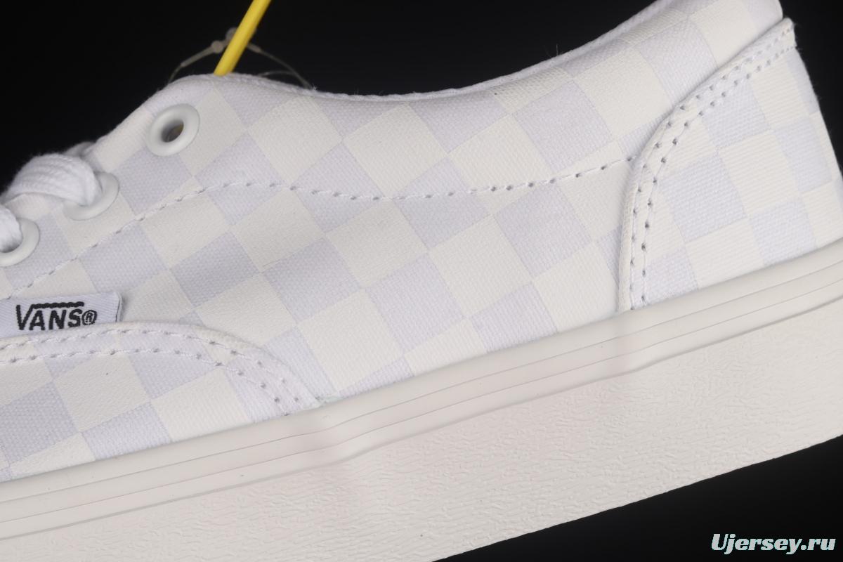 Vans Style 36 Milk White Chess Lattice low-top casual board shoes VN0A3WN3VEE