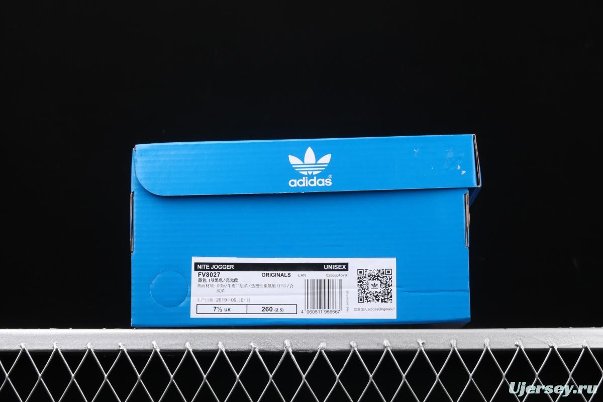 Adidas Nite Jogger 2019 Boost FV8027 3M reflective vintage running shoes