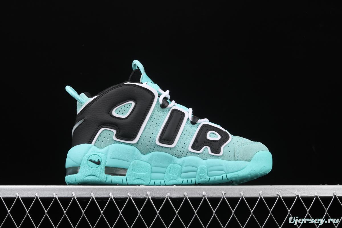 NIKE Air More Uptempo 96 QS Pippen Primary Series Classic High Street Leisure Sports Culture Basketball shoes 415082-403