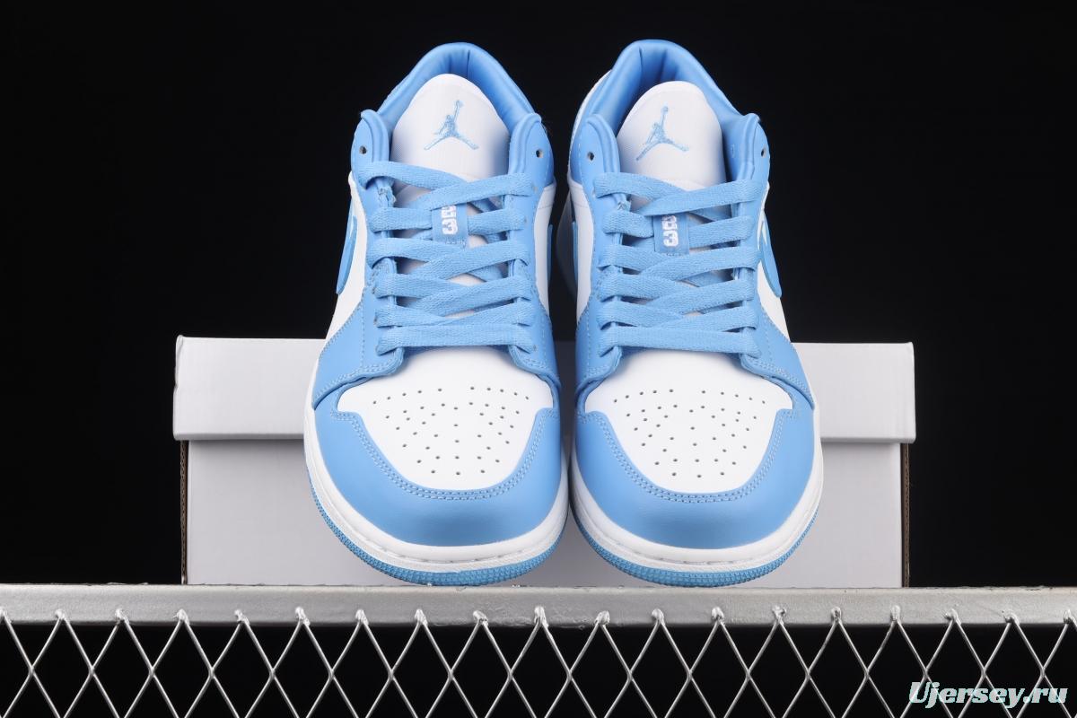 Air Jordan 1 Low North Carolina low side Culture Leisure Sport shoes AO9944-441