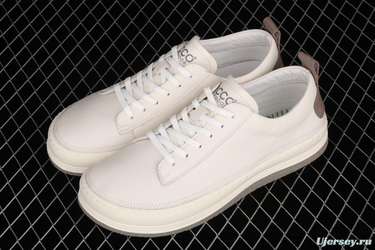 ECCO2021 Ruoku No. 8 Jianbu series spring and summer new fashion youth lace-up casual sports shoes 88013801002