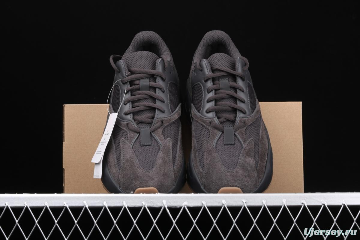 Adidas Yeezy Boost 700V2 Utility Black FV5304 coconut 7003M reflective black rubber running shoes