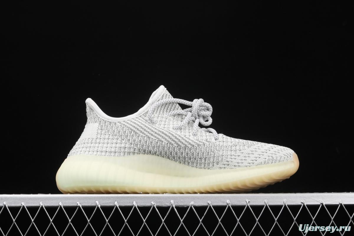 Adidas Yeezy Boost 350V2 Tailgate FX4349 Darth Coconut 350 second generation hollowed-out Asian gray star color match