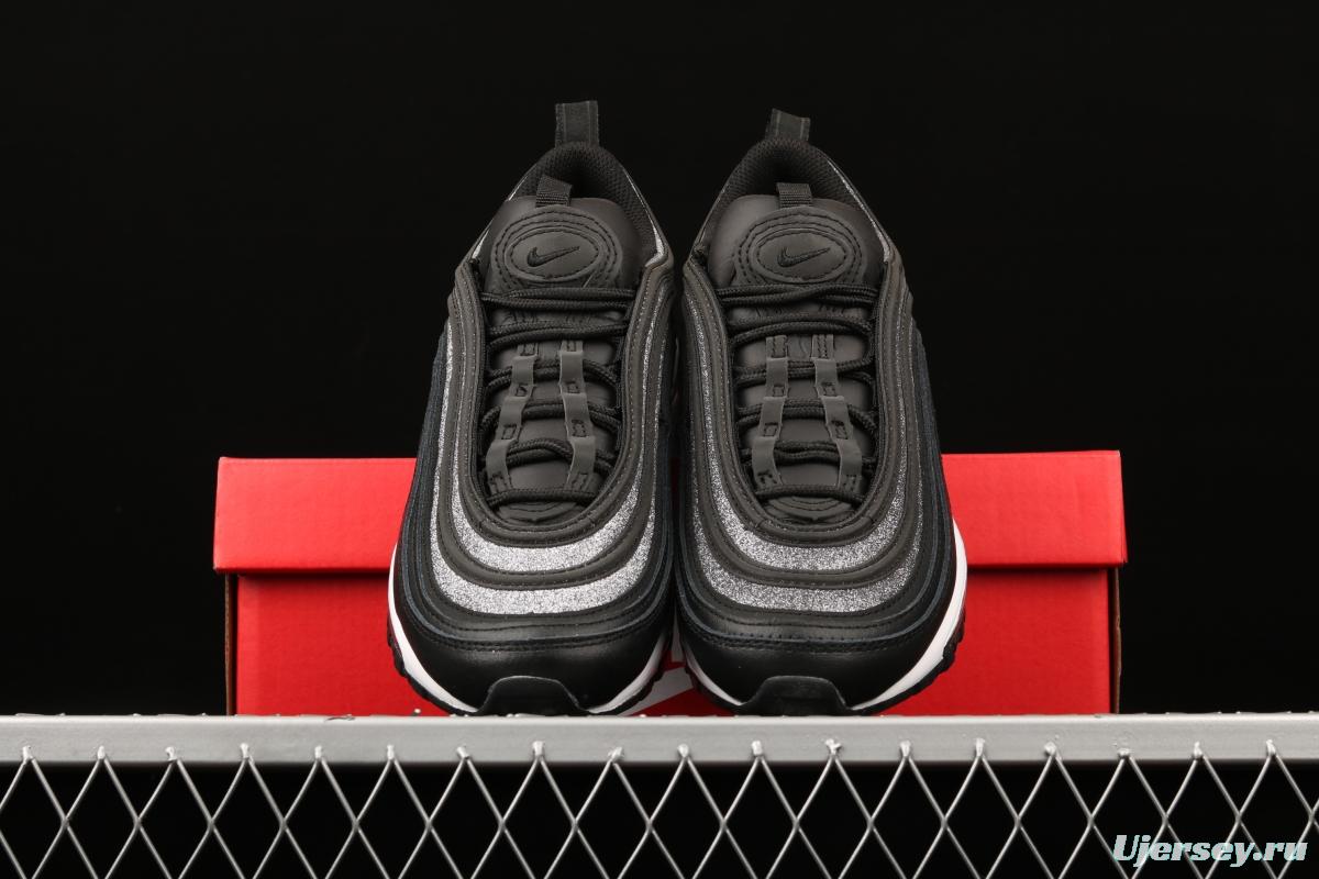 NIKE Air Max 97 Premium Welcomes Silver Mesh Uppers air cushion running shoes AT0071-002