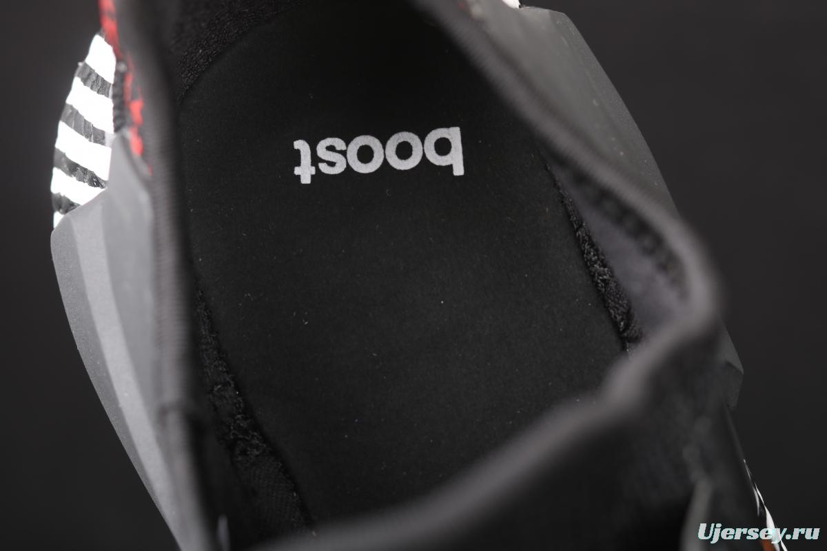 Adidas NMD R1 Boost V2 FW6411 second generation elastic knitted surface popcorn running shoes