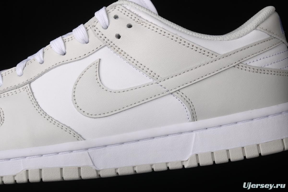 NIKE SB DUNK Low dunk series white light gray color matching low-side leisure sports skateboard shoes DD1503-103