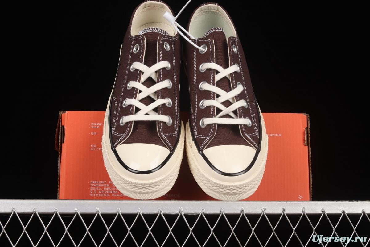 Converse 1970s evergreen low-top vulcanized casual shoes 170554C