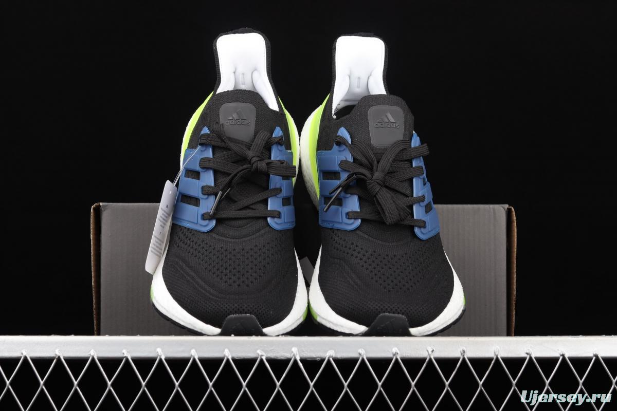Adidas Ultra Boost 21 Consortium FY0568 Das new thick-soled popcorn running shoes