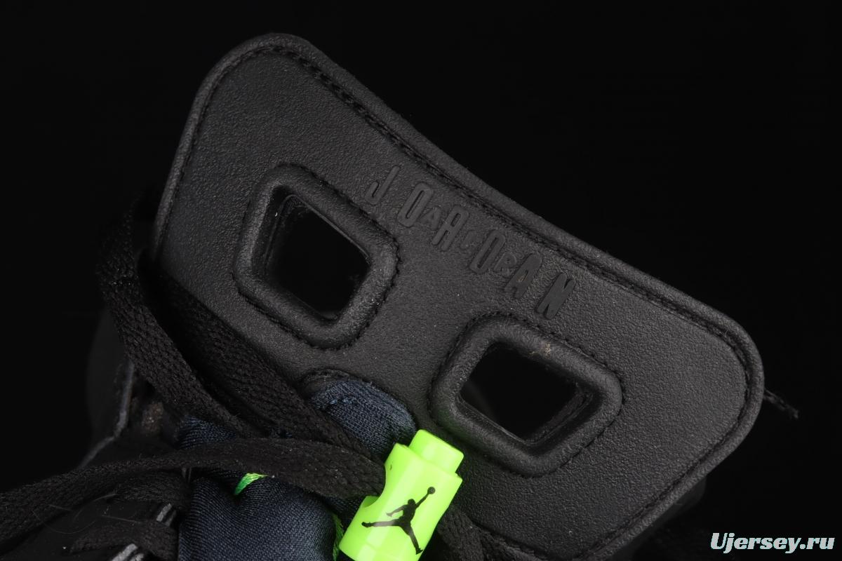 Air Jordan 6 Electric Green suede black green CT8529-003