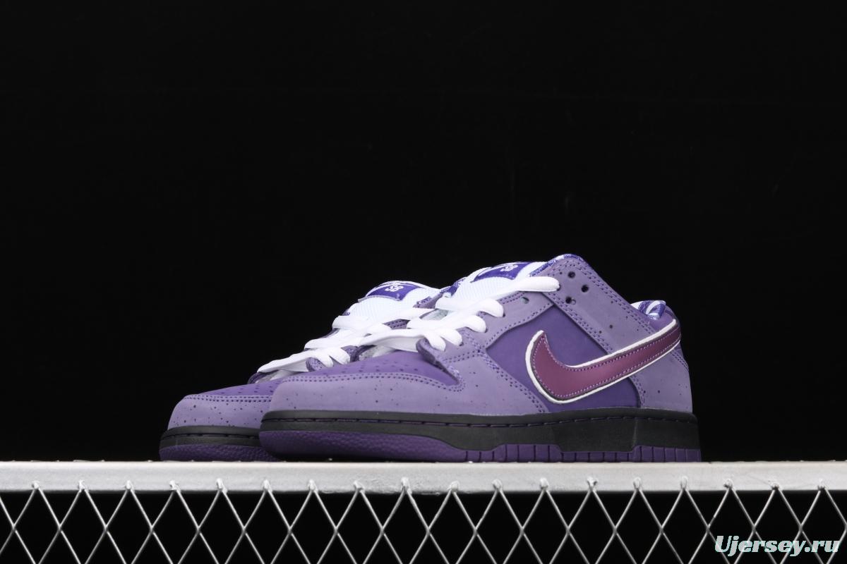 NIKE SB DUNK Low x Concepts co-signed purple lobster low-top shoes BV1310-555