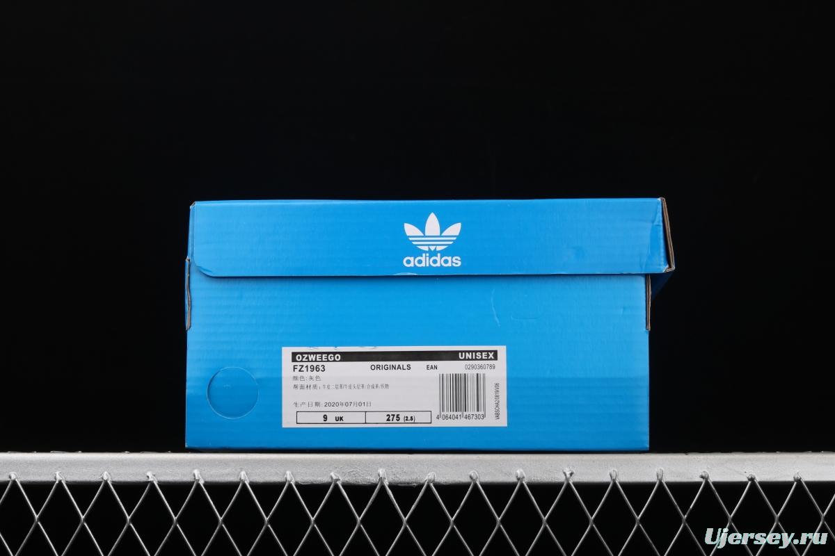 Adidas Originals Ozweego W FZ1963 Darth clover retro 3M reflective breathable running shoes