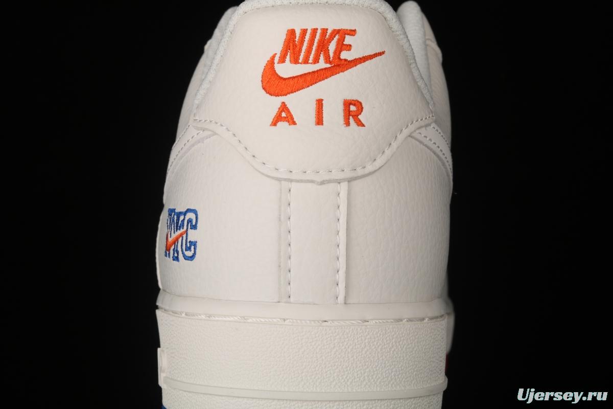 NIKE Air Force 1x 07 Low Su19 cross-label small hook low-top casual board shoes CT1989-105