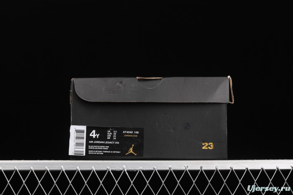 Air Jordan Legacy 312 Low girl powder color matching low-top basketball shoes AT4040-106