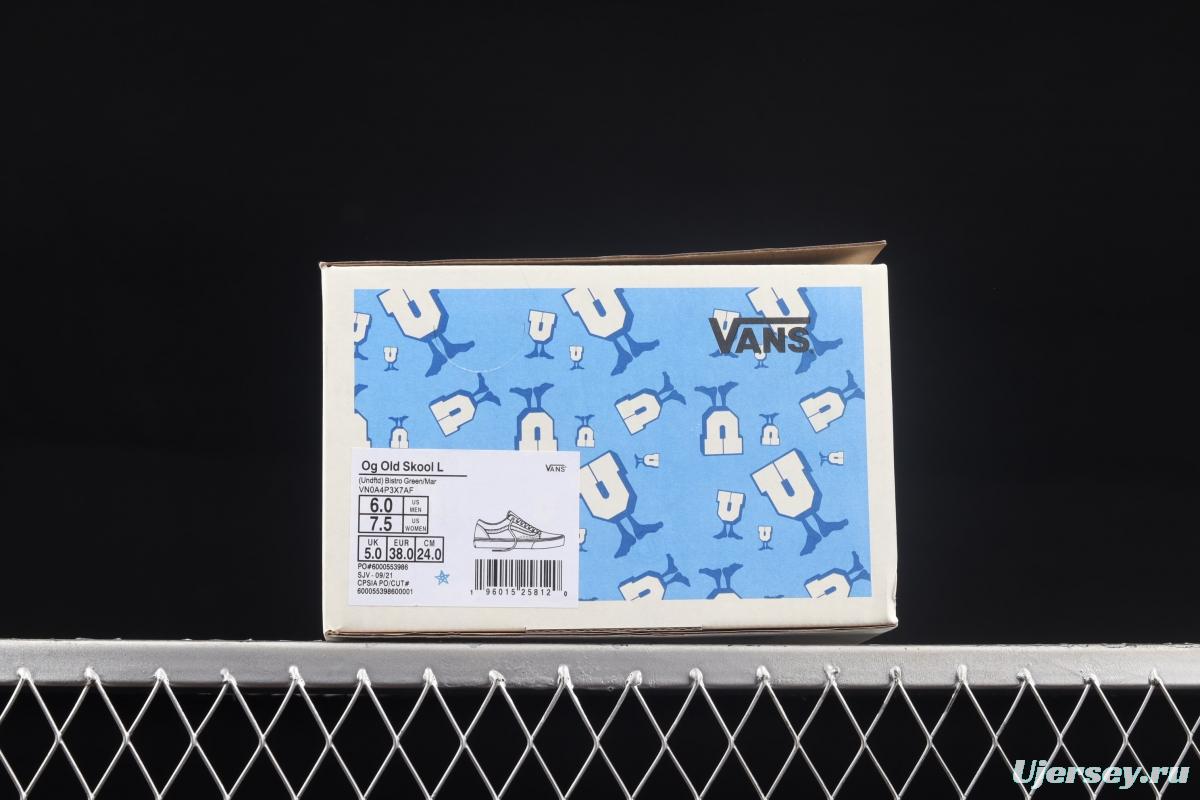 Undefeated x Vans OG Old Skool Lx high-end feeder low-top casual board shoes VN0A4P3X7AF