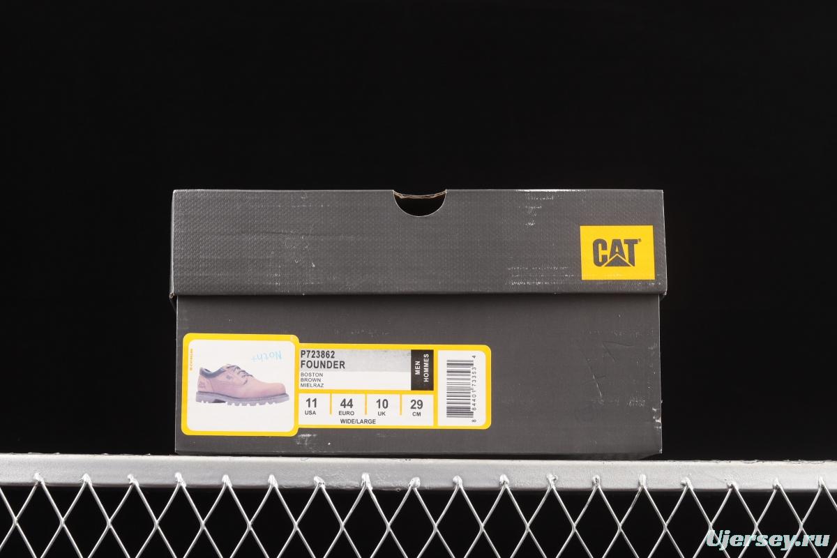 CAT British retro tooling casual low-top men's boots P723862