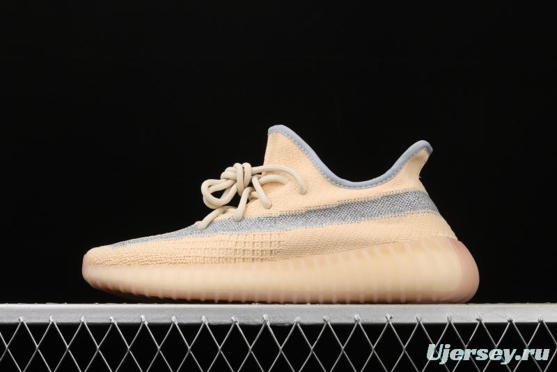 Adidas Yeezy Boost 350 V2 Linen FY5158 Darth Coconut 350 second generation flax full star BASF Boost original