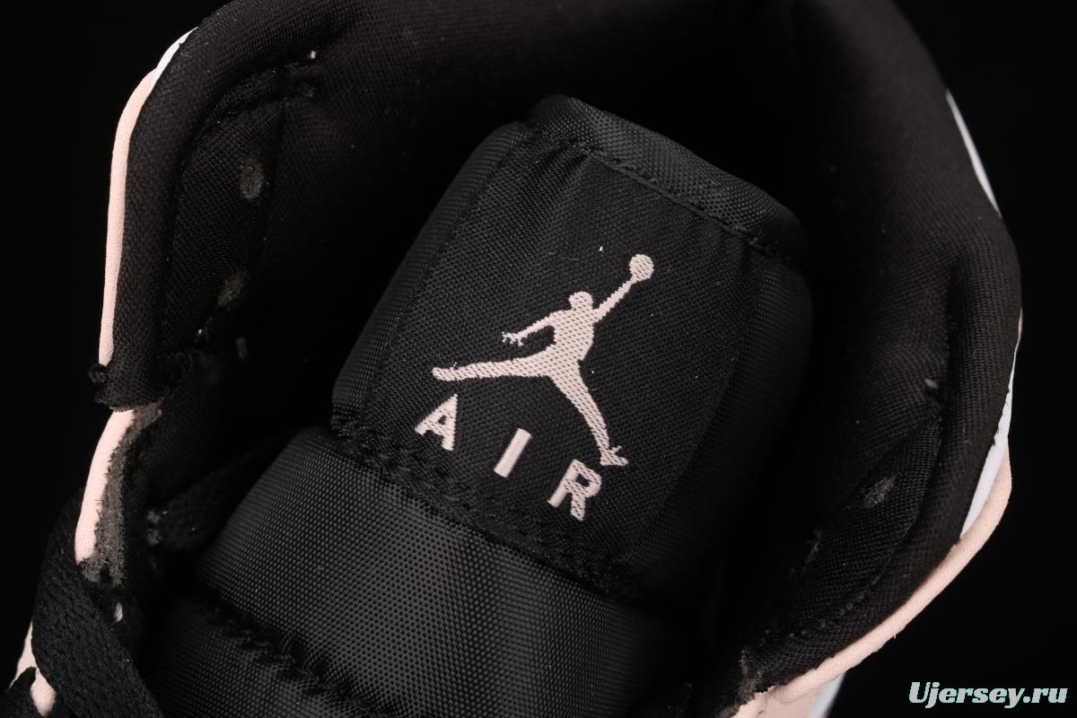 Air Jordan 1 Mid SE Game Royal black powder Zhongbang 554724-133