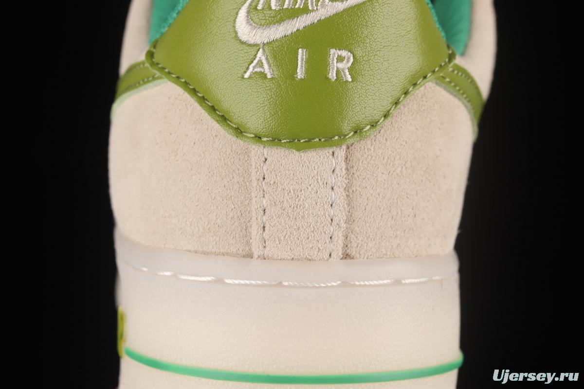 NIKE Air Force 11407 Low Cactus Desert Cactus Light Color low-top Leisure Board shoes CV1755-100