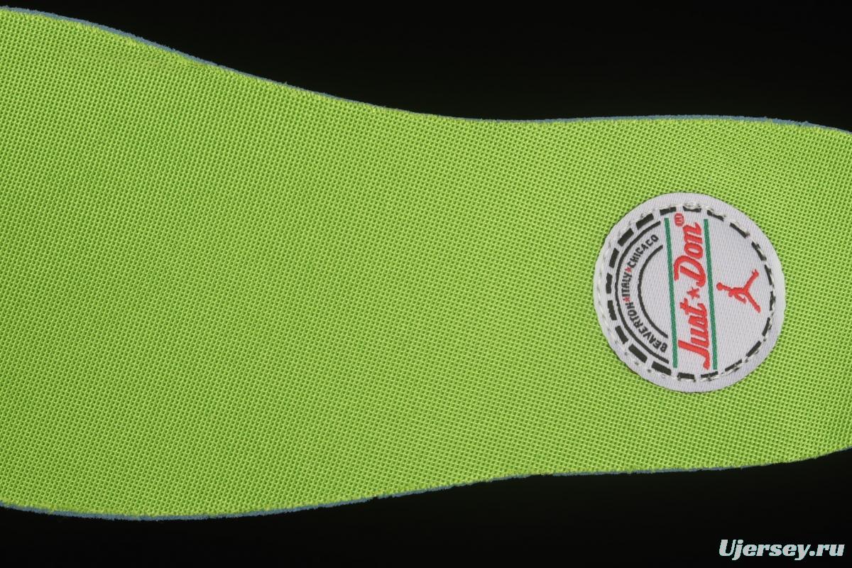 Jordan Legacy 312 apple green color Velcro three-in-one board shoes AQ4160-301