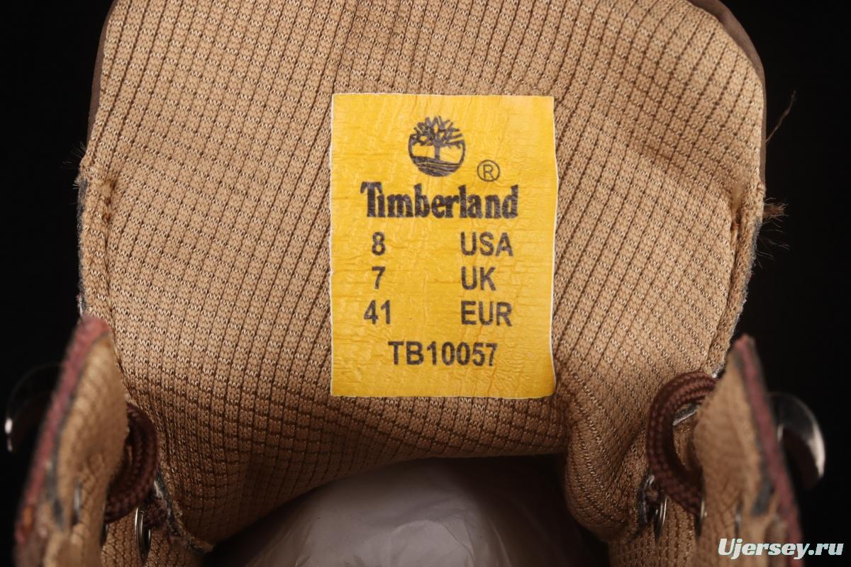 Timberland medium-top outdoor casual shoes TB10057COFFEE