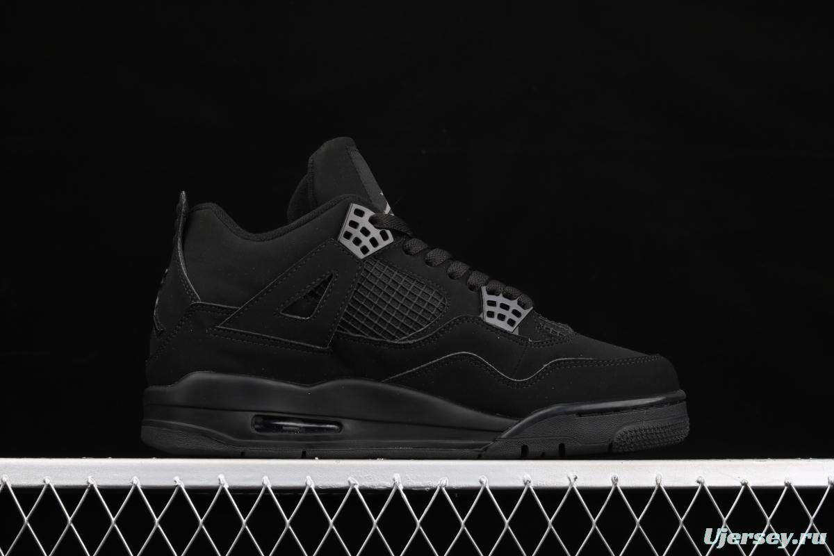 Air Jordan 4 Black Cat black cat headlayer real standard CU1110-010