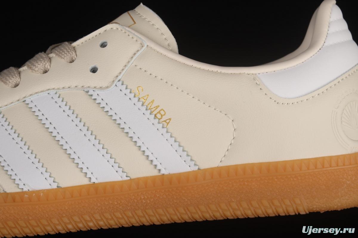 Adidas Samba Vegan FW2432 clover leisure board shoes