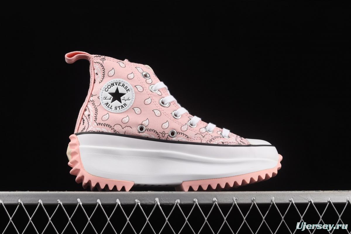 Converse Run Star Motion Converse CX futuristic series cashew flower thick-soled cake shoes 171942C