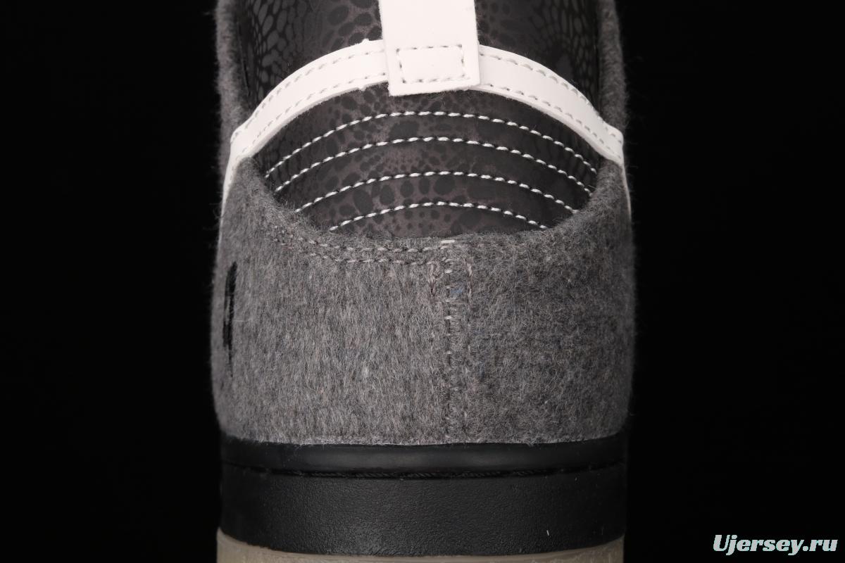 Premier x NIKE SB DUNK High Petosky joint style high-top casual skateboard shoes 645986-010