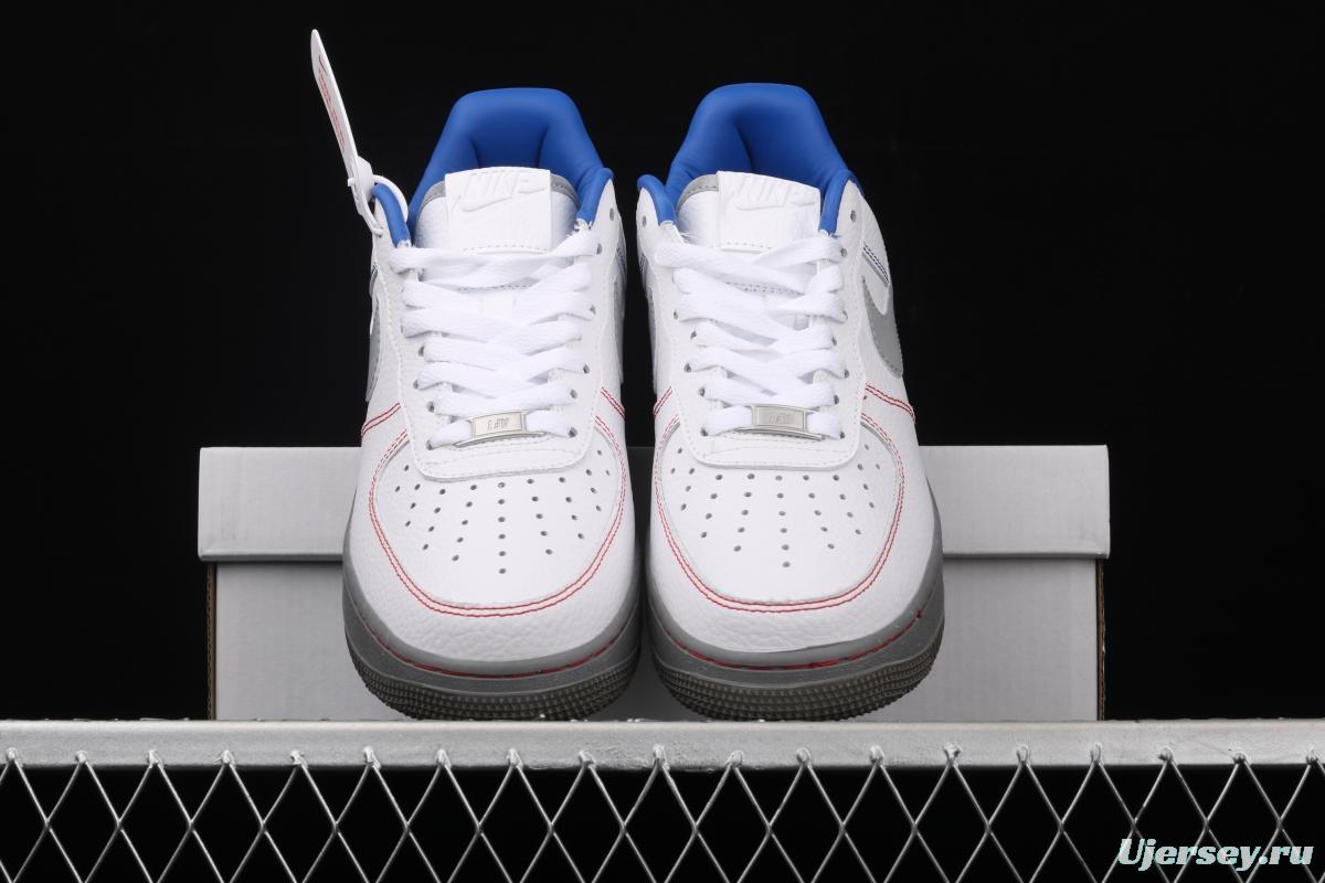 NIKE Air Force 11607 liquid silver 3M reflective low-top casual board shoes CK5433-200