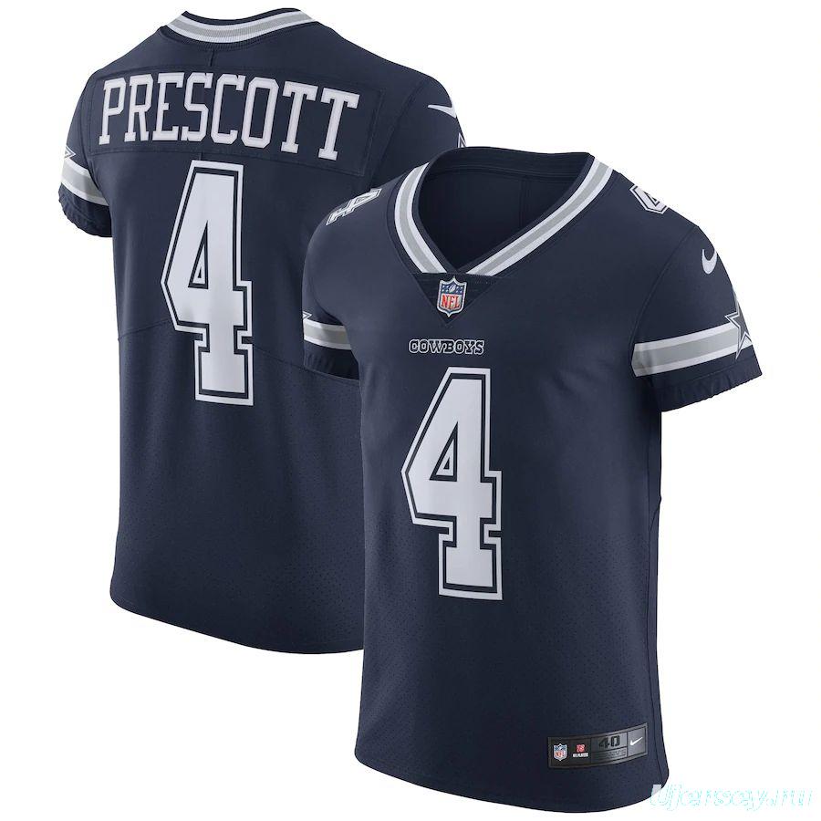 Men's Dak Prescott Navy Vapor Untouchable Player Elite Team Jersey