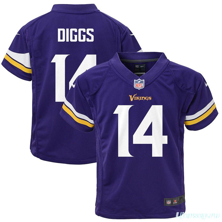 Toddler Stefon Diggs Purple Player Limited Team Jersey