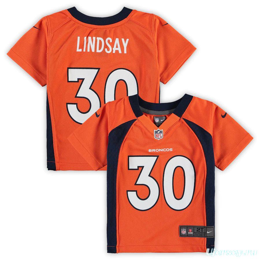 Toddler Phillip Lindsay Orange Player Limited Team Jersey