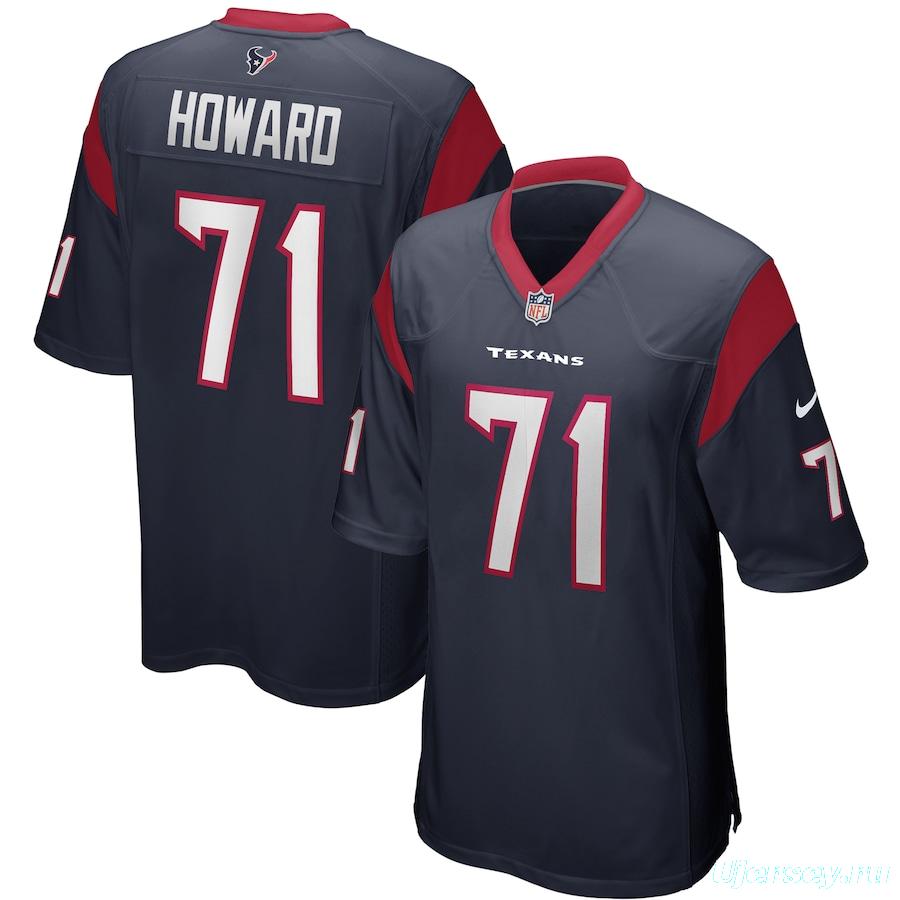 Men's Tytus Howard Navy Player Limited Team Jersey
