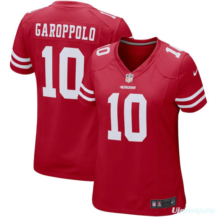 Women's Jimmy Garoppolo Scarlet Player Limited Team Jersey
