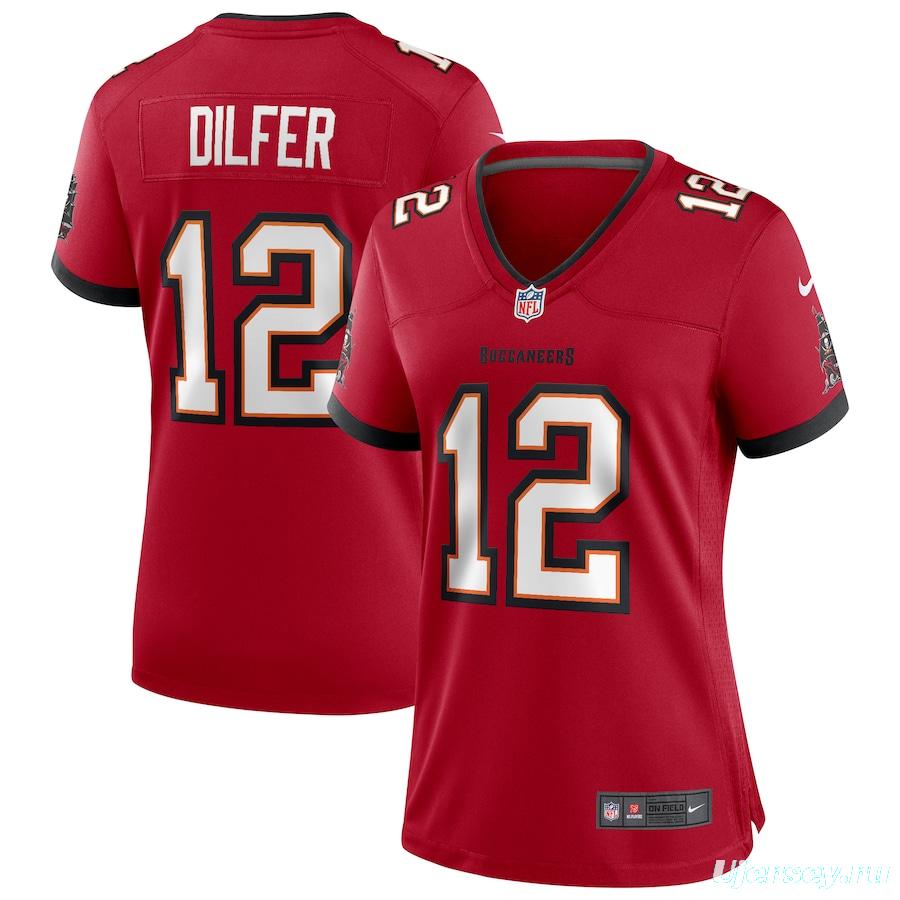 Women's Trent Dilfer Red Retired Player Limited Team Jersey