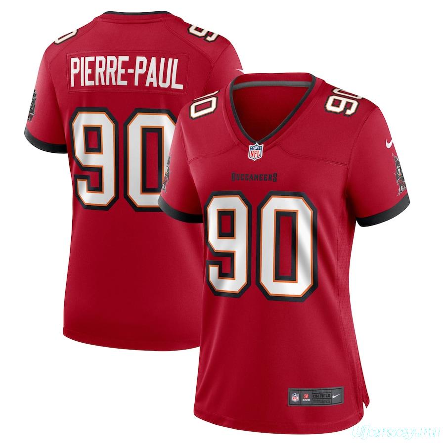 Women's Jason Pierre-Paul Red Player Limited Team Jersey