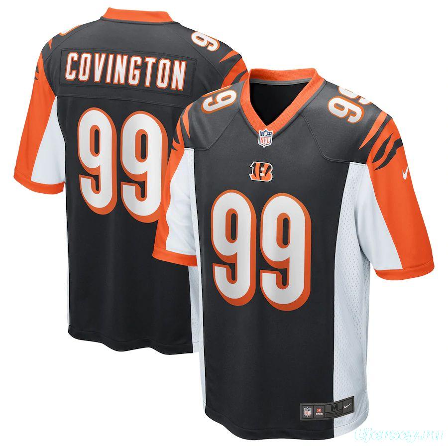 Men's Christian Covington Black Player Limited Team Jersey