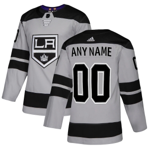 Men's Gray Alternate Custom Team Jersey