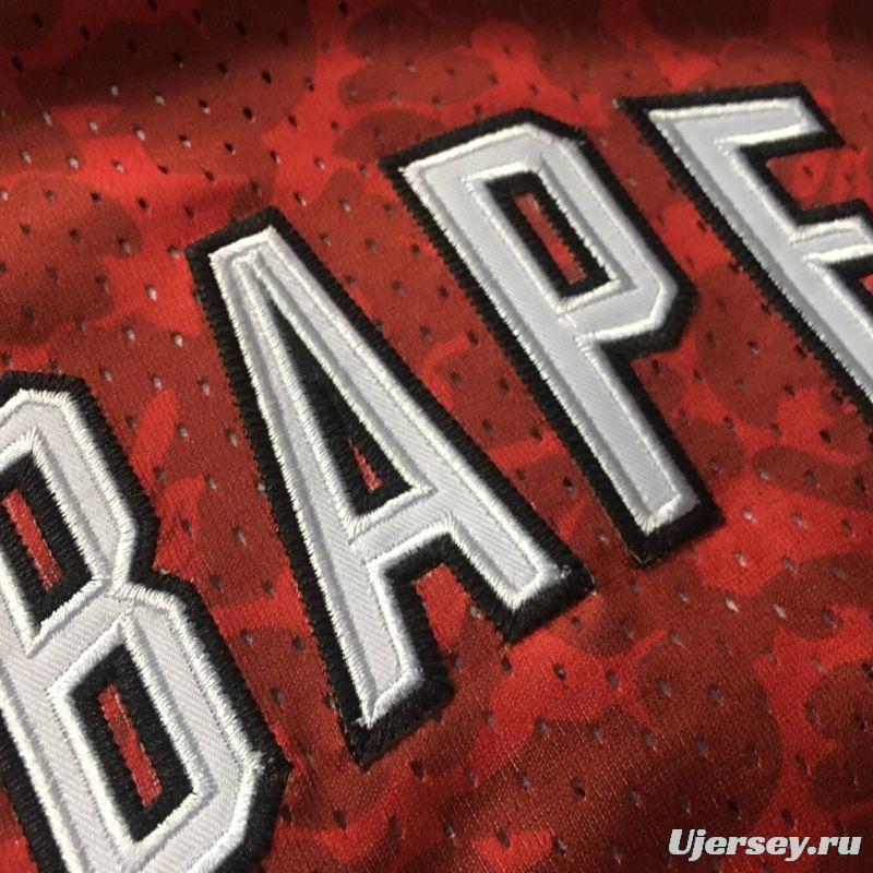 Men's BAPE Red Retro Classic Team Jersey