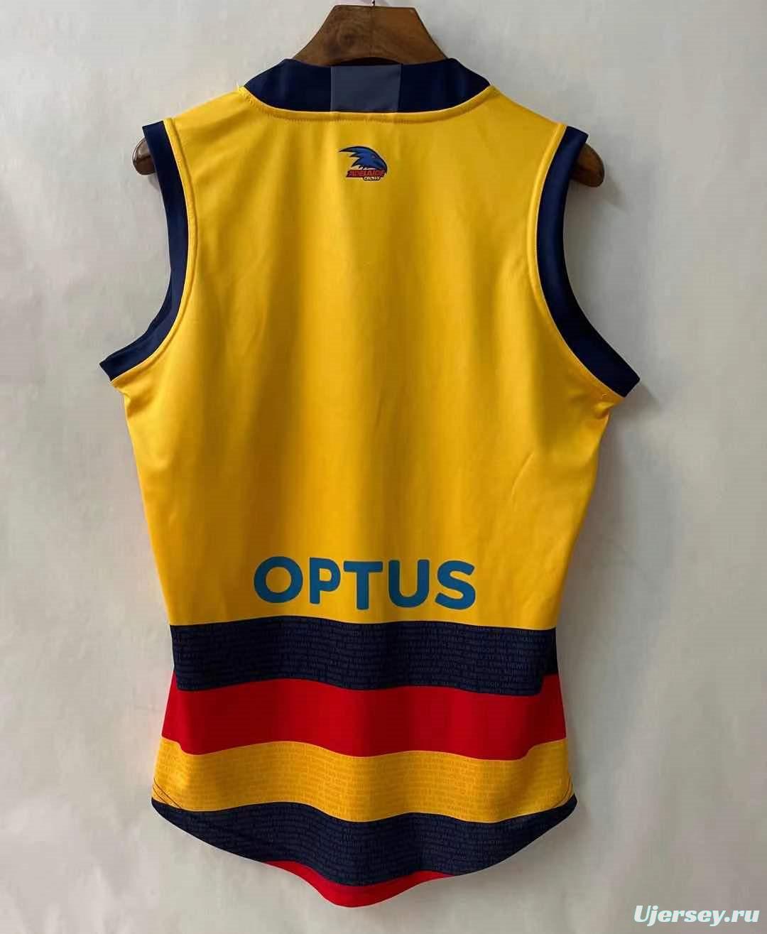 Adelaide Crows 2021 Mens Away Rugby Guernsey