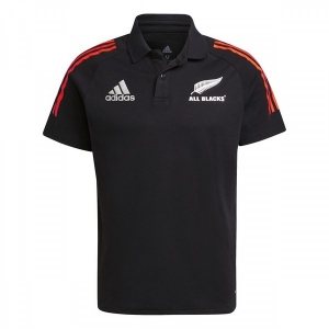 All Blacks 2021 Men's Primeblue Black Polo