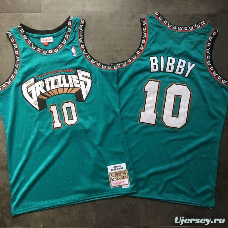 Men's Mike Bibby Green Retro Classic Team Jersey