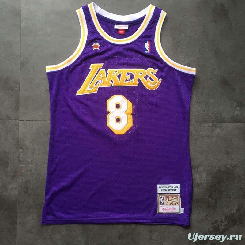 Men's Kobe Bryant Purple Retro Classic Team Jersey