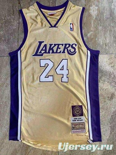 Men's Kobe Bryant Golden Retro Classic Team Jersey