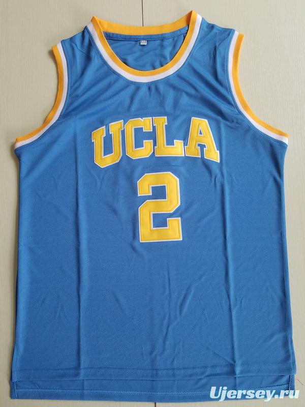 Lonzo Ball 2 UCLA College Light Blue Basketball Jersey