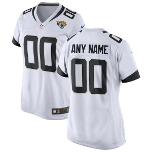 Women's White Custom Game Team Jersey