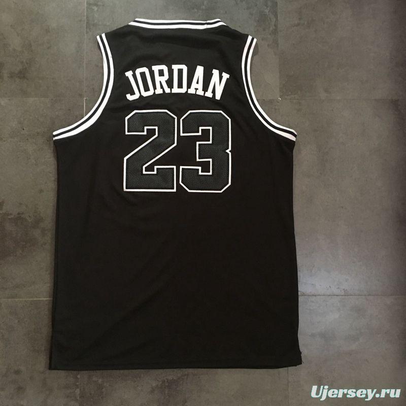 Men's Michael Jordan Black Retro Classic Team Jersey