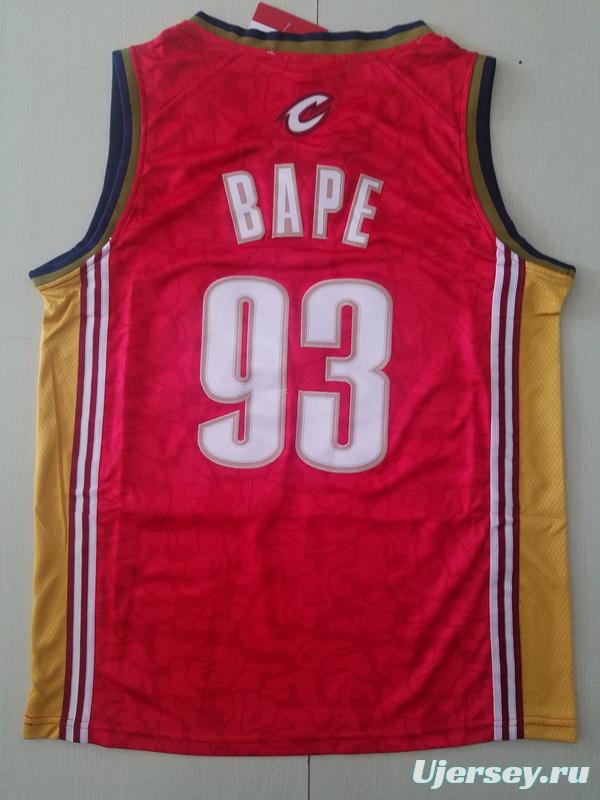 Men's No.93 Fashion Edition Basketball Jersey