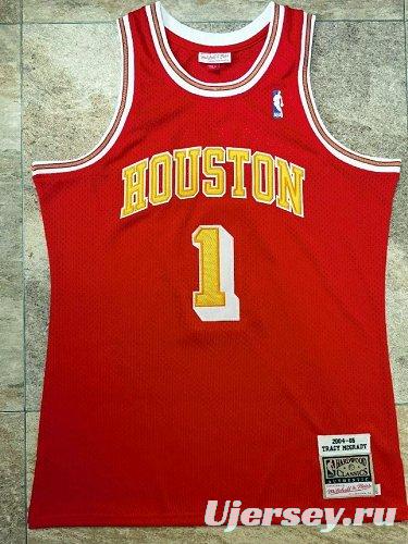 Men's Tracy McGrady Red Retro Classic Team Jersey