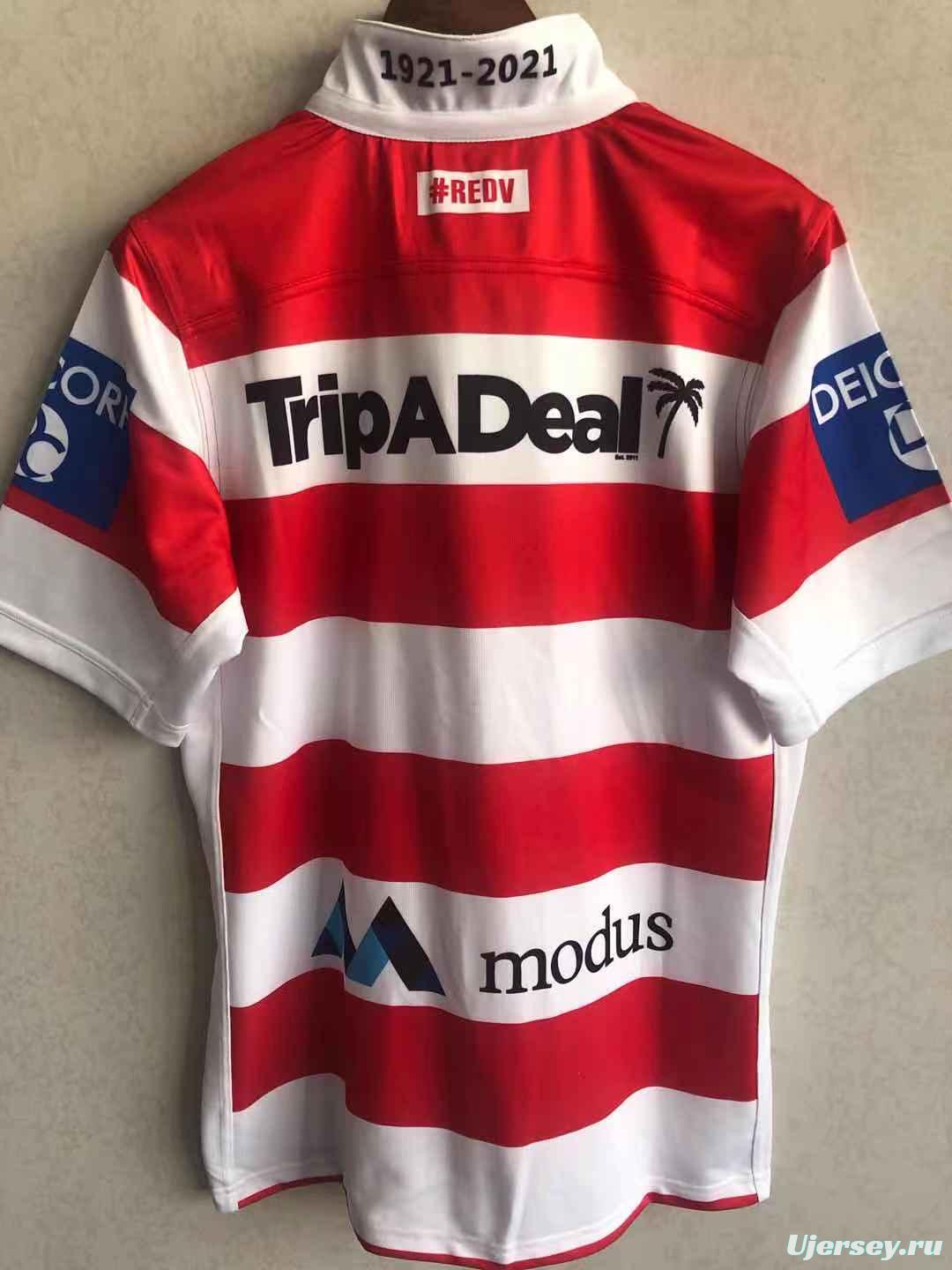 St George Illawarra Dragons 2021 Men's Heritage Rugby Jersey